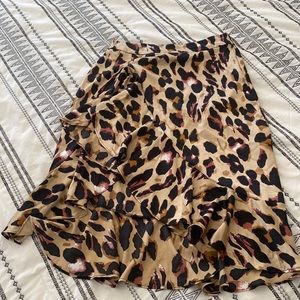 Leopard skirt